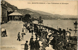 CPA AK MONACO - MONTE-CARLO - Les Terrasses Et Kiosque (476981) - Terrassen