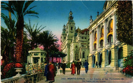 CPA AK MONACO - MONTE-CARLO - Le Casino Et Les Terrasses (477012) - Las Terrazas