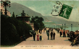 CPA AK MONACO - MONTE-CARLO - Les Terrasses (477051) - Le Terrazze