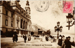 CPA AK MONACO - MONTE-CARLO - Le Casino Et Les Terrasses (477100) - Les Terrasses