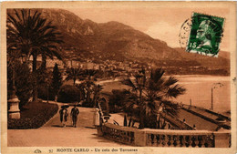 CPA AK MONACO - MONTE-CARLO - Un Coin Des Terrasses (477168) - Terrassen