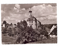 8945 LEGAU - MARIA STEINBACH, Pfarrkirche, Landpoststempel  "14b Ausnang über Leutkirch", 1960 - Mindelheim