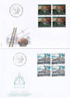 Michel 1782-1783 Illustrierte Vierer - FDC - Covers & Documents