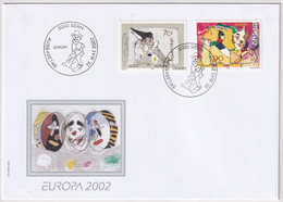 Michel 1794-1795 Illustriertes FDC - Lettres & Documents