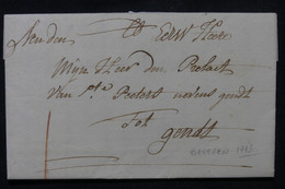 BELGIQUE.- Lettre De Beveren En 1773 Pour Gand - L 104106 - 1714-1794 (Pays-Bas Autrichiens)