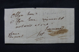 BELGIQUE.- Lettre De St Nicolas En 1785 - L 104108 - 1714-1794 (Pays-Bas Autrichiens)