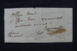 BELGIQUE.- Lettre De St Nicolas En 1785 - L 104108 - 1714-1794 (Oostenrijkse Nederlanden)