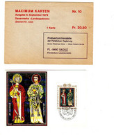 D208- LIECHTENSTEIN Lot De Cartes MAXIMUM Année 1979 Parmi Les Premières éditées état Superbe CV?? 5 Photos - Lotes/Colecciones