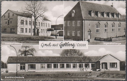 D-24395 Gelting - Ostsee - Jugendherberge - Kreisberufsschule - 2x Nice Stamps - Kappeln / Schlei