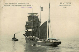 St Valéry En Caux * Le Navire Terre Neuvier ST MICHEL Saint Michel * Goëlette Terreneuvas Islande Islandais 1906 - Saint Valery En Caux