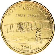 Monnaie, États-Unis, North Carolina, Quarter, 2001, U.S. Mint, Philadelphie - 2010-...: National Parks