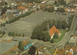 D-25746 Heide - Ortsmitte - Parkplatz - Tankstelle - Cars - Luftbild - Air View -  2x Nice Stamps - Heide