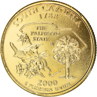 Monnaie, États-Unis, South Carolina, Quarter, 2000, U.S. Mint, Philadelphie - 2010-...: National Parks