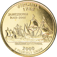 Monnaie, États-Unis, Virginia, Quarter, 2000, U.S. Mint, Denver, Golden, FDC - 2010-...: National Parks