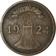 Monnaie, Allemagne, République De Weimar, 2 Rentenpfennig, 1924, Berlin, TTB - 2 Renten- & 2 Reichspfennig