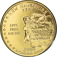 Monnaie, États-Unis, New Hampshire, Quarter, 2000, U.S. Mint, Denver, Golden - 2010-...: National Parks