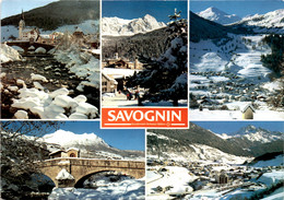 Savognin - 5 Bilder (012-559) * 21. 2. 1989 - Savognin