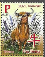BELARUS, 2021, MNH, CHINESE NEW YEAR, YEAR OF THE OX,1v - Año Nuevo Chino