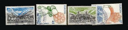 ANDORRA.Protection Nature (Isard,poisson,etc) EUROPA 1986. 4 Timbres Oblitérés 1 ère Qualité. NO PJ - Gebraucht