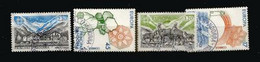ANDORRA.Protection Nature (Isard,poisson,etc) EUROPA 1986. 4 Timbres Oblitérés 1 ère Qualité. NO PJ - Used Stamps