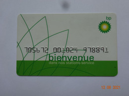 CARTE  CARTE FIDÉLITÉ STATION SERVICE BP BIENVENUE - Autowäsche