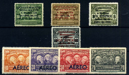 Ecuador (aéreos) Nº 32/5, 41/44. Año 1935/36 - Ecuador