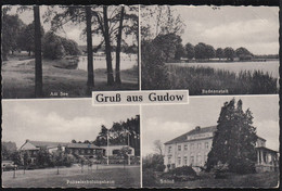 D-23899 Gudow - Alte Ansichten - Polizeierholungsheim - Badeanstalt - Freibad - Nice Stamp - Lauenburg