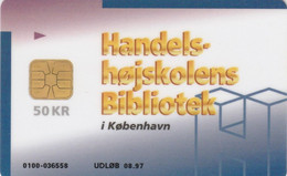 Denmark, DD 100a, Handelshoejskolen, Only 3000 Issued, 2 Scans.   08.97 - Dänemark