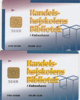 Denmark, DD 100a And 100b, Handelshoejskolen, Only 3.000 And 2.974 Issued, 2 Scans. - Dänemark