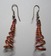 PAIRE De BOUCLE D'OREILLE SPIRE Long : 3 Cm Poids : 3 Grammes - Boucles D'oreilles