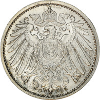 Monnaie, GERMANY - EMPIRE, Wilhelm II, Mark, 1914, Karlsruhe, FDC, Argent, KM:14 - 1 Mark