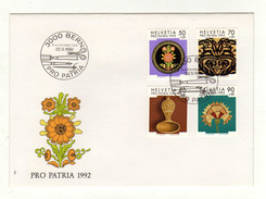 Enveloppe Pro Patria Oblitération 3000 BERN 22/05/1992 - Storia Postale