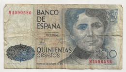 Spain: 500 Pesetas 1978 - [ 4] 1975-… : Juan Carlos I