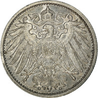 Monnaie, GERMANY - EMPIRE, Wilhelm II, Mark, 1909, Karlsruhe, TTB+, Argent - 1 Mark