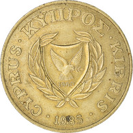 Monnaie, Chypre, 20 Cents, 1985, TB+, Nickel-brass, KM:57.2 - Cyprus