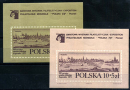 Polonia (HB) Nº  61/62. Año 1973 - Blokken & Velletjes