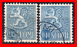 FINLANDIA – ( SUOMI ) TIMBRES. AÑO 1954 -  ESCUDO NACIONAL - Used Stamps