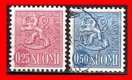 FINLANDIA – ( SUOMI ) TIMBRES. AÑO 1954 -  ESCUDO NACIONAL - Used Stamps