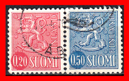 FINLANDIA – ( SUOMI ) TIMBRES. AÑO 1954 -  ESCUDO NACIONAL - Used Stamps