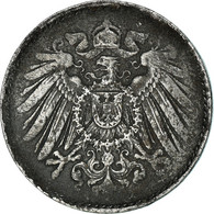 Monnaie, GERMANY - EMPIRE, 5 Pfennig, 1918, Berlin, TB, Iron, KM:19 - 5 Rentenpfennig & 5 Reichspfennig