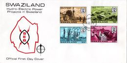 Swaziland - 1978 Hydro-electric Power FDC # SG 289-292 - Swaziland (1968-...)