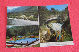 Ticino Valle Maggia Gordevio Camping Bellariva 1980 + Bucata A Sinistra In Basso - Maggia