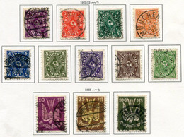 GERMANY 1922-23 Airmail And Definitives , Fine Used - Gebruikt