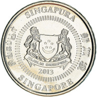 Monnaie, Singapour, 50 Cents, 2013, Singapore Mint, SUP+, Copper-nickel - Singapour