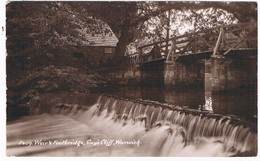 UK-3609   WARWICK : Weir's Footbridge, Guy's Cliff - Warwick