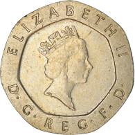 Monnaie, Grande-Bretagne, Elizabeth II, 20 Pence, 1987, TTB+, Copper-nickel - 20 Pence