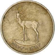 Monnaie, United Arab Emirates, 25 Fils, 1973, British Royal Mint, TTB - Emirats Arabes Unis