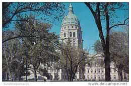 The Beautiful Kansas State Capitol Topeka Kansas - Topeka