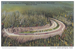 Parking Space At Clingman's Dome Great Smoky Mountains National Park Tennessee - Smokey Mountains