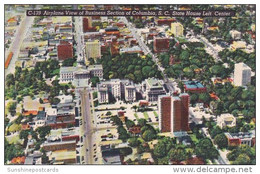 Airplane View Of Business SectionOf Columbia South Carolina - Columbia